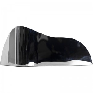 Sliver bjergformet vase